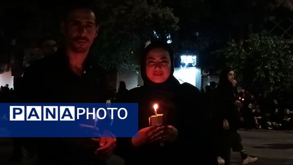 آیین شام غریبان در شهرستان نیشابور