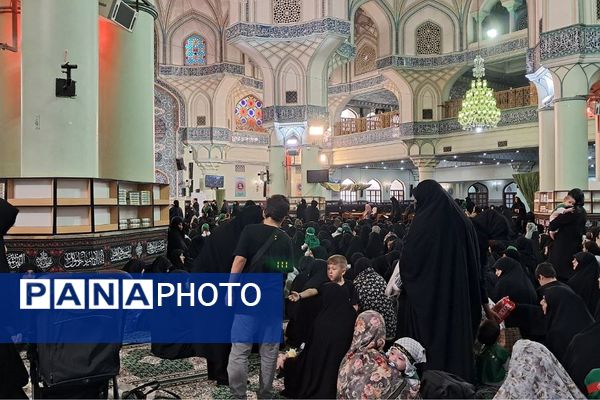 همایش شیرخوارگان حسینی  در حرم حضرت عبدالعظیم حسنی