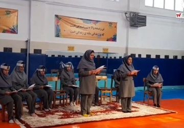 دختران ناحیه 7 مشهد در رشته‌های نمایش‌نامه‌خوانی و زنگ تفریح به رقابت پرداختند