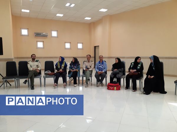 جلوه‌هایی از پیش اردوی دختران خراسان شمالی در بجنورد