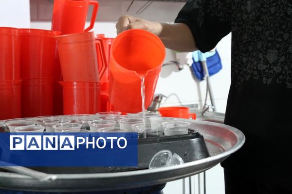 مراسم سوگواری ابا عبدالله در هیات رزمندگان اسلام شهرستان خرامه 