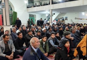 یادواره شهدا در روستای قاسمی نیشابور