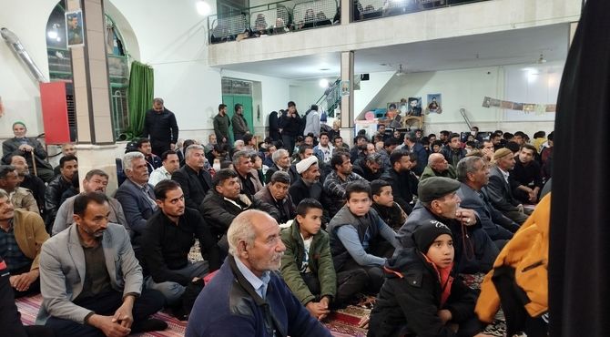 یادواره شهدا در روستای قاسمی نیشابور