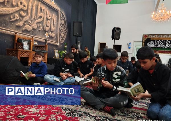 مراسم سینه زنی و دهه دوم فاطمیه در حسینیه شیرزاد نیشابور 