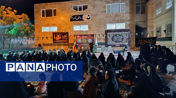  عزاداری هیئت اجتماع حسینی در ناحیه 7 مشهد