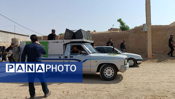 عزاداری مردم روستای جلماجرد در تاسوعای حسینی