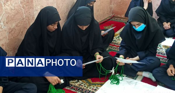 گرامیداشت مقام والای حضرت زهرا (س) در دبیرستان آسیه رضوان