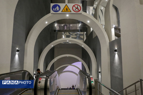 آیین بهره‌برداری از ایستگاه متروی «مریم مقدس»