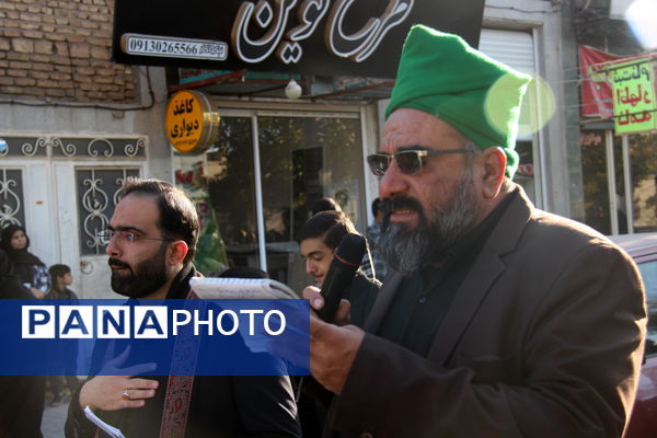 دسته عزای شهادت حضرت فاطمه الزهرا (س) در امامشهر یزد