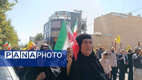 حضور پرشور مردم کهگیلویه و بویراحمد در راهپیمایی «بشارت نصر» در حمایت از مقاومت اسلامی