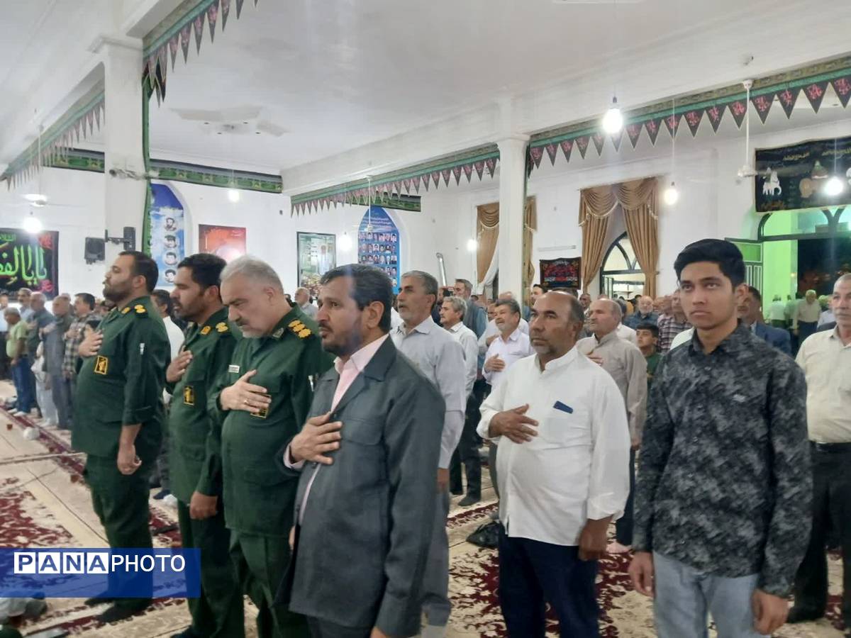یادواره شهدا شهر کندر شهرستان خلیل‌آباد