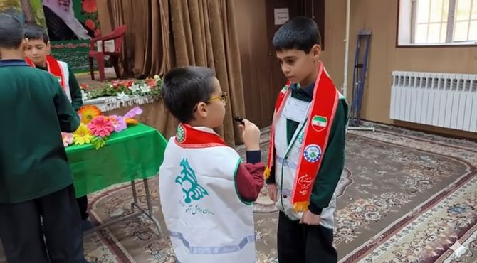 روایت شور انتخاباتی در دبستان حضرت مهدی(عج)