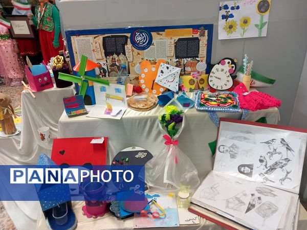 برپایی نمایشگاه هفته پژوهش در مدارس رباط‌کریم