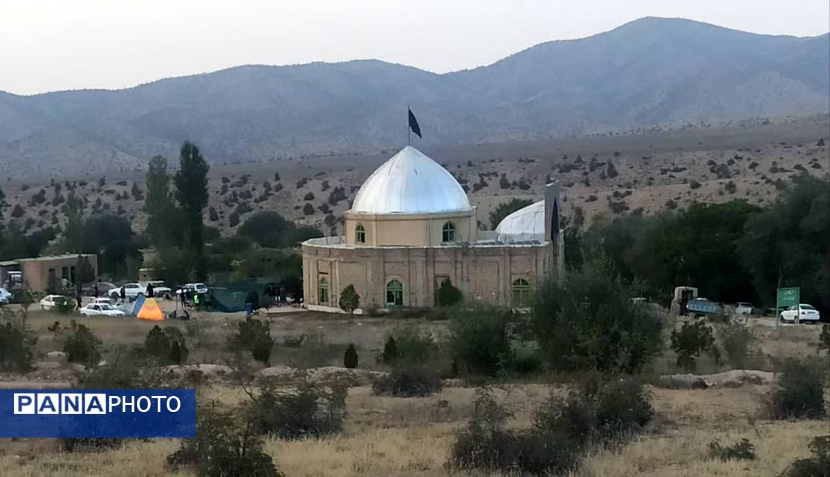 پیادهروی هیات روستای زرد تا امام زاده روستای کاستان