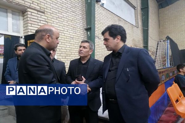 فرهنگیان آموزش و پرورش ناحیه سه در سوگ امام هشتم