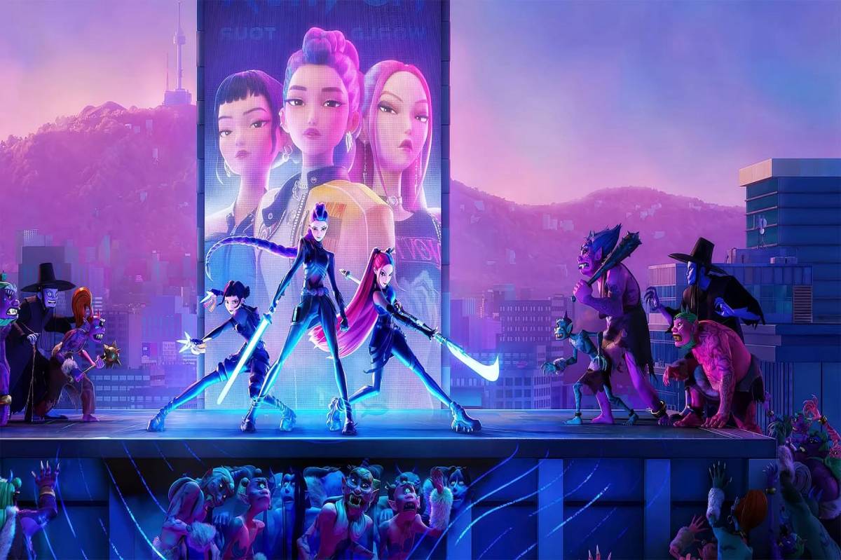 «شکارچیان شیاطین کی‌پاپ» با دوبله اختصاصی در نمایش خانگی 