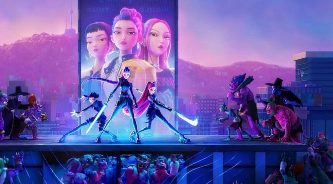 «شکارچیان شیاطین کی‌پاپ» با دوبله اختصاصی در نمایش خانگی 