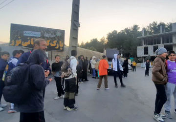 برنامه کوهپیمایی خانوادگی دبیرستان رازی در پارک نور شیراز