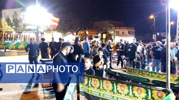 برپایی باشکوه موکب عظیم ریحانه نبی(س) در روستا «هیو» ساوجبلاغ 