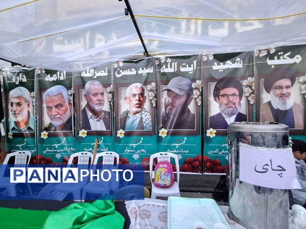 گرامیداشت یاد سید حسن نصرالله و سید هاشم صفی‌الدین در ملارد