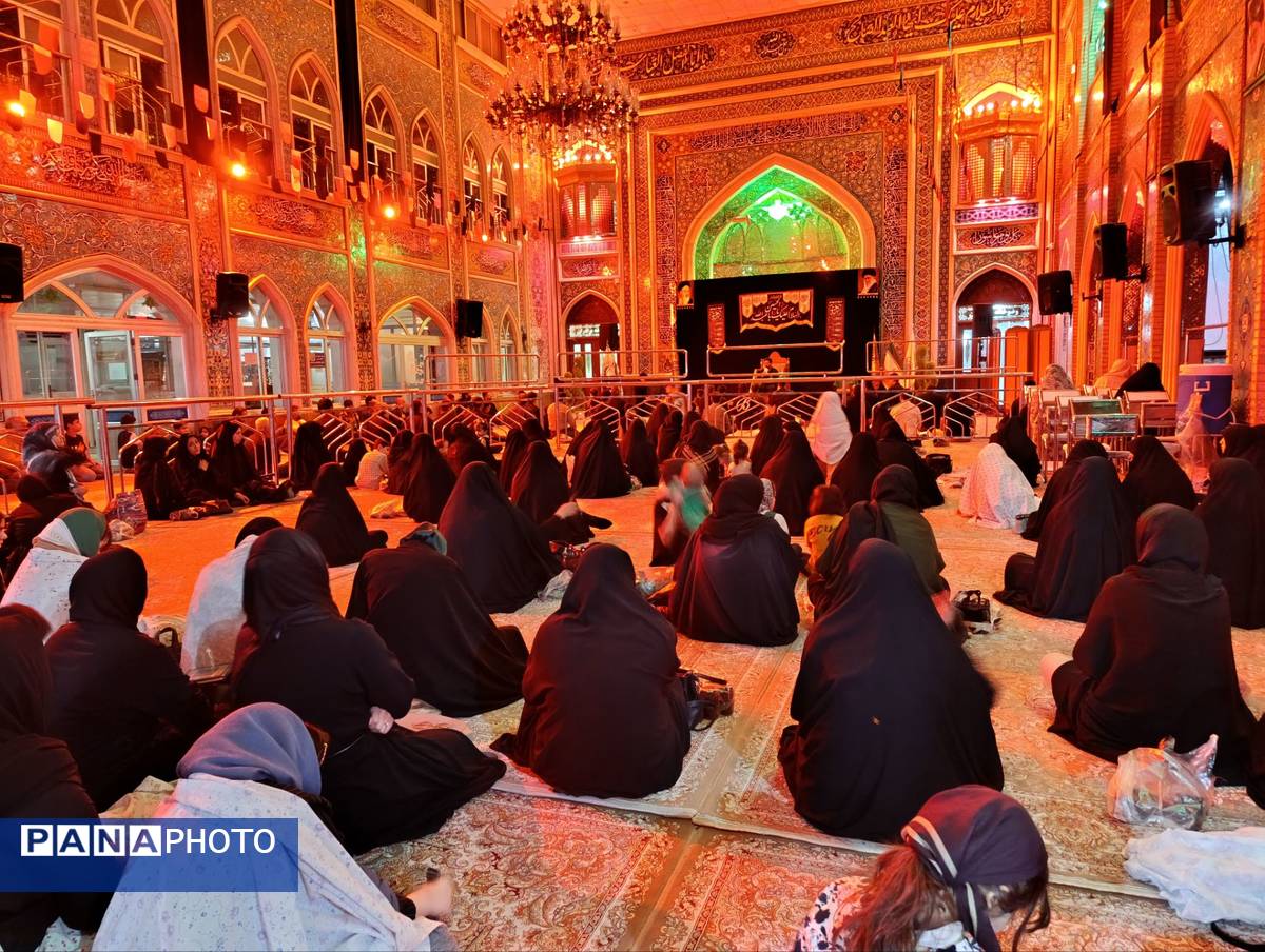 برگزاری مراسم عزاداری شب دوم ماه محرم در تکیه ابوالفضلی نیشابور