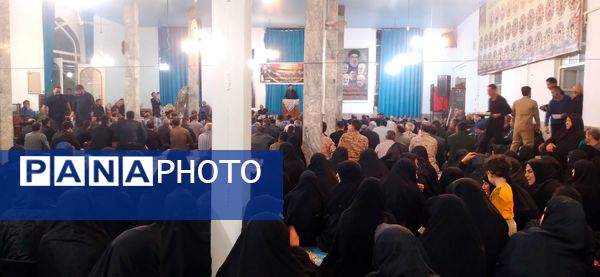 وداع با پیکر جانباز شهید حاج منوچهر بخشنده