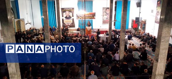 وداع با پیکر جانباز شهید حاج منوچهر بخشنده