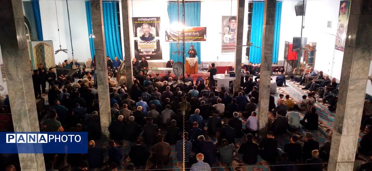 وداع با پیکر جانباز شهید حاج منوچهر بخشنده