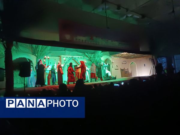 نمایش آیینی یاس نبوی در امامزاده سید حمزه (ع) کاشمر