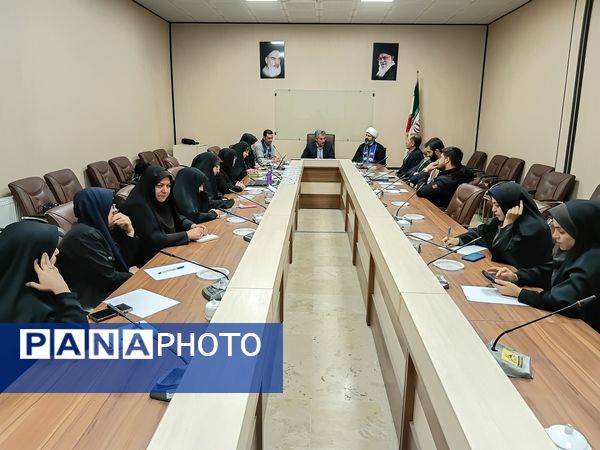 سومین نشست مسئولان و ماموران سازمان دانش‌آموزی استان البرز در کانون امام علی (ع) ناحیه یک کرج 