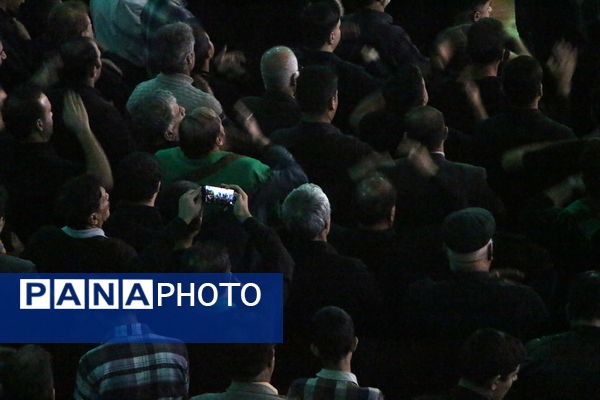 مراسم عزاداری فاطمیه در حسنیه چهارده معصوم یزد