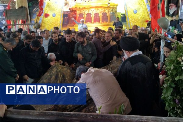 پیکر  پاک شهیدان ،روح الله سالک خراماو  مصطفی مرآتی در جمع مشتاقانشان  ولایت به خاک سپرده شد 
