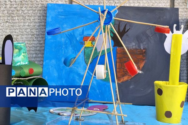 افتتاحیه طرح پسماند صفر در دبستان شاهد حیات ناحیه 3 شیراز