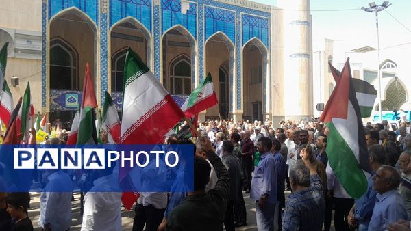 جمعه‌های خشم و انزجار مردم کرج علیه رژیم صهیونیستی و آمریکا 