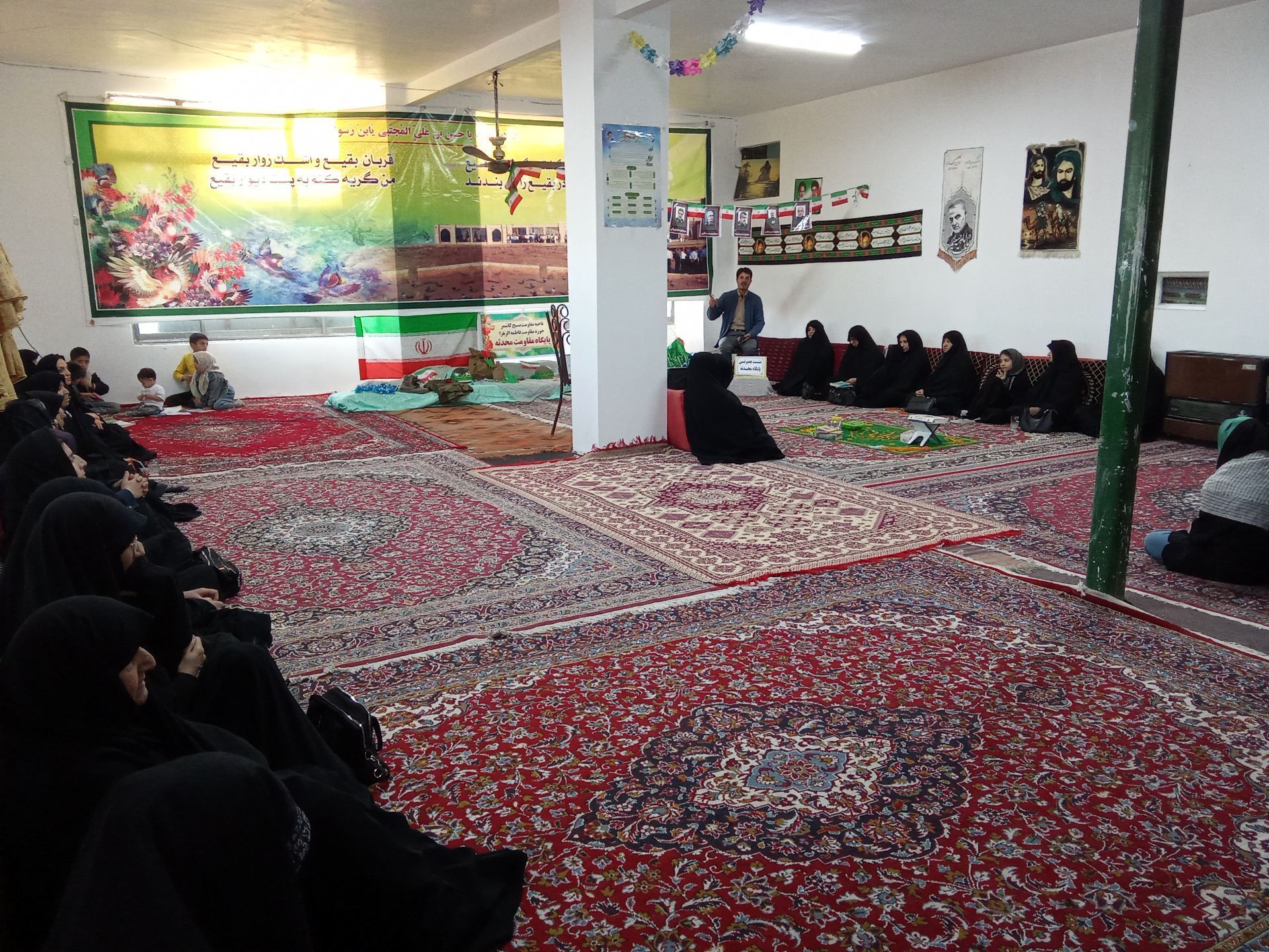 نشست بصیرتی  دبستان تکتم در پایگاه محدثه