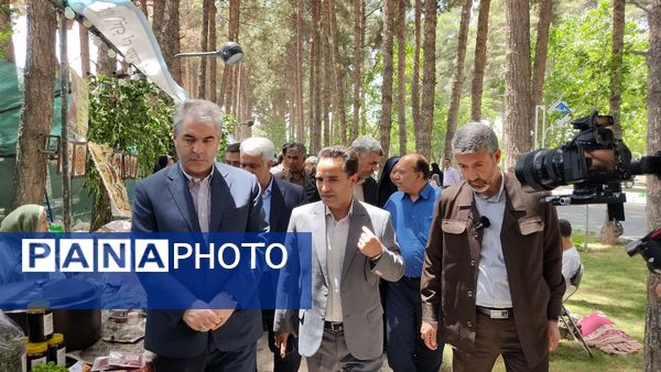 افتتاحیه نمایشگاه جشنواره بزرگ تاک پلو در شهرستان خلیل آباد 