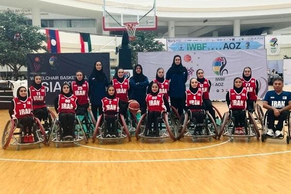 شکست تیم ملی بسکتبال با ویلچر بانوان ایران مقابل تایلند