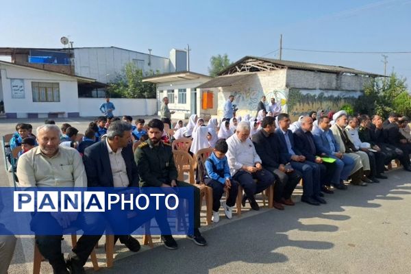 مانور بازگشایی مدارس در میاندورود