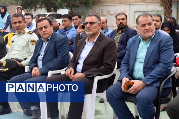 پناه‌گیری، خروج، نجات؛ مانور زلزله در خوزستان