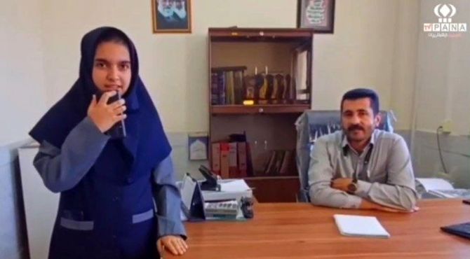 مدارس لاران رنگ شهادت عجمیان را گرفتند؛ مهر با دست پر می‌آید