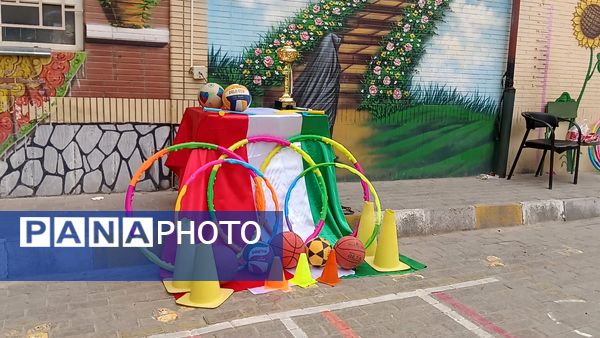 مراسم المپیاد ورزشی درون مدرسه ای دبستان شطیطه۲