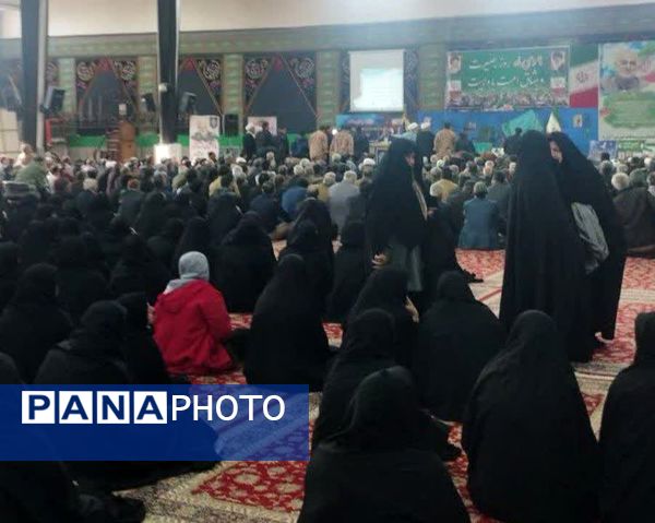 طنین بصیرت و ولایت در خلیل‌آباد؛ حماسه ۹ دی  زنده شد