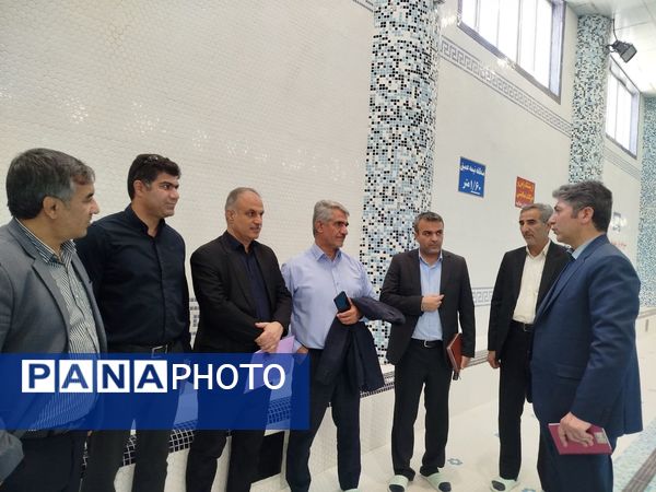 بازدید اداره‌کل آموزش و پرورش خراسان از بخش‌های مختلف آموزش و پرورش شهرستان فاروج 