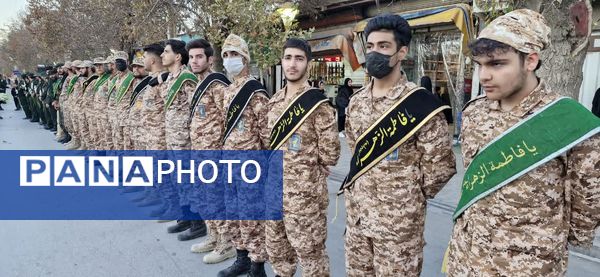 وداعی غم‌انگیز با شهید گمنام در نورآباد