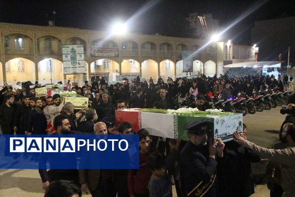 استقبال از شهدای گمنام در امامزاده سیدجعفر محمد یزد