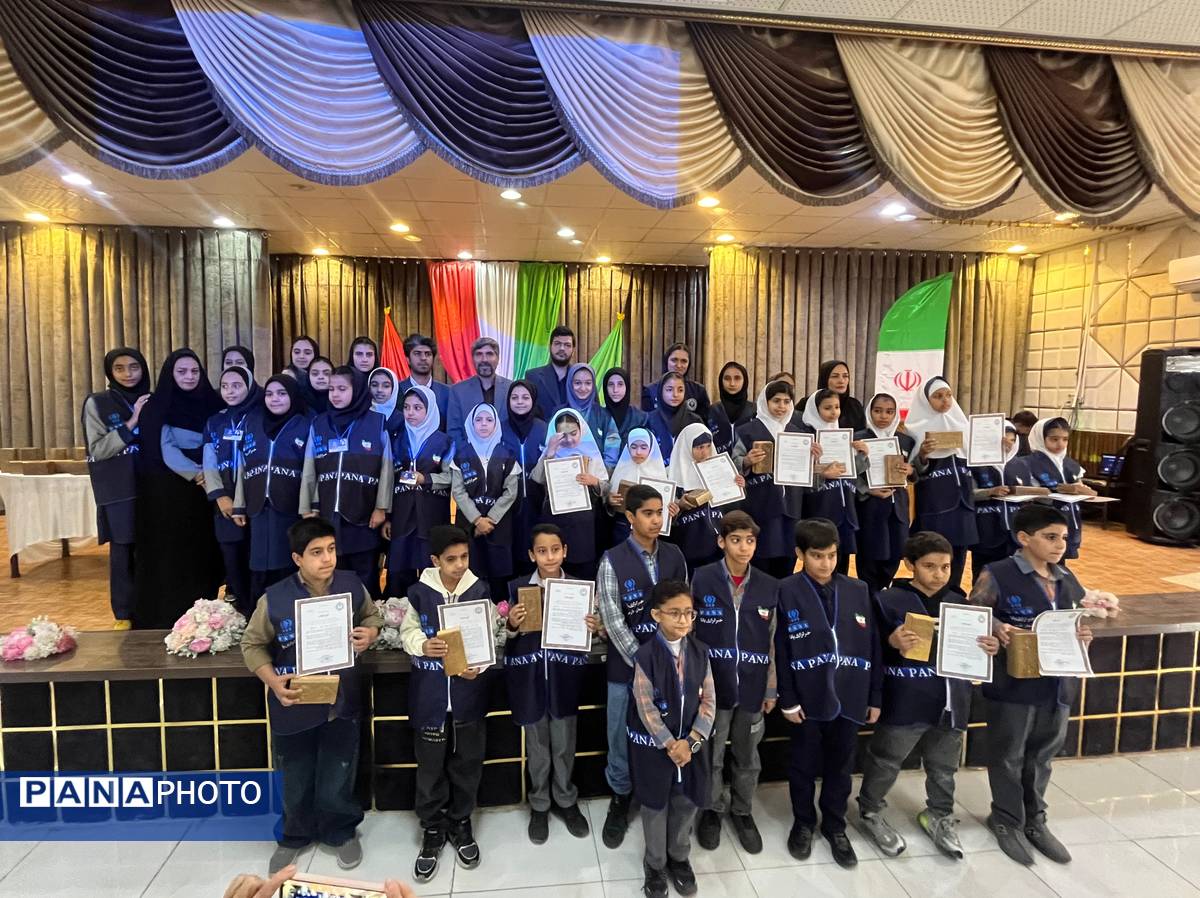 همایش تجلیل از دانش‌آموز خبرنگاران شهرستان آباده