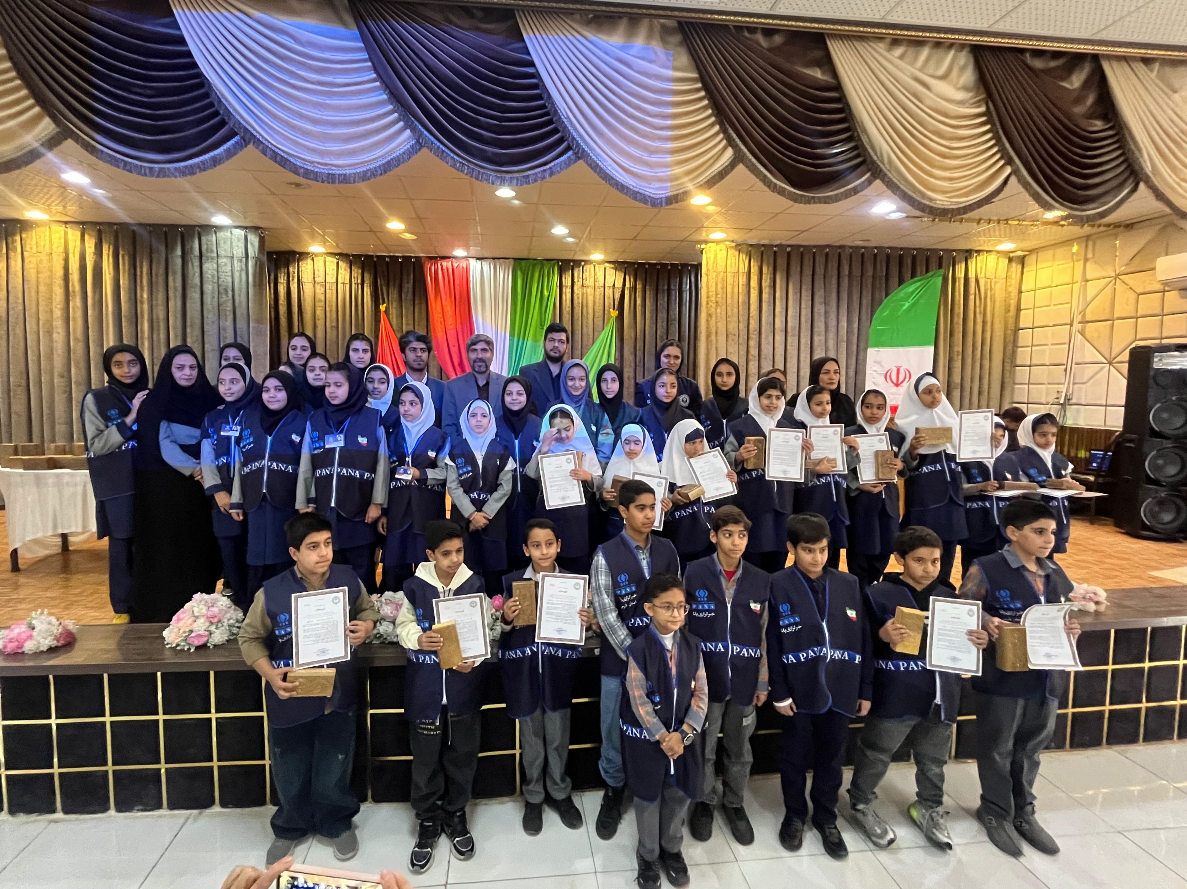 همایش تجلیل از دانش‌آموز خبرنگاران شهرستان آباده