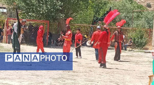 تعزیه خوانی واقعه عاشورا در روستای چکنه علیا خراسان رضوی 