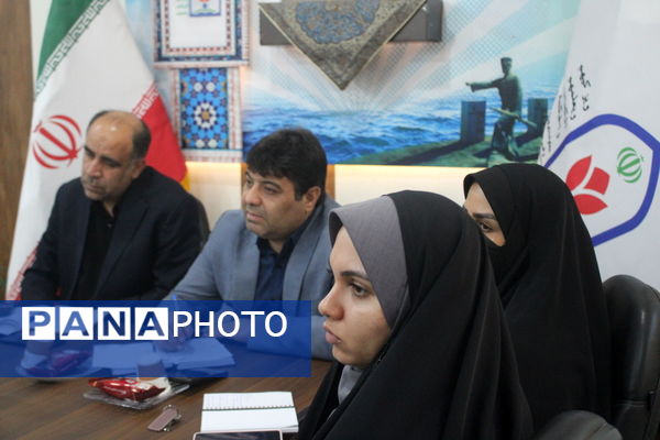 جلسه هماهنگی سوگواره «احلی من العسل» آموزش و پرورش استان بوشهر