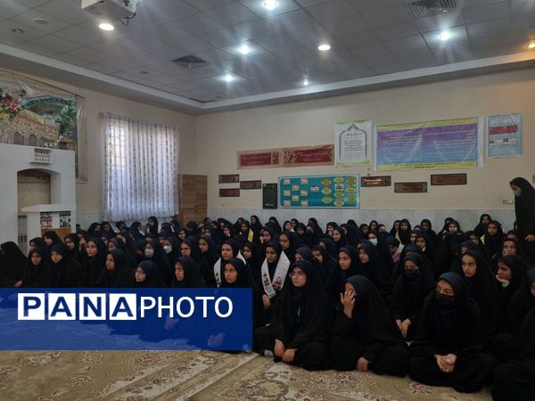 تشییع باشکوه شهید گمنام درسطح مدارس مه ولات